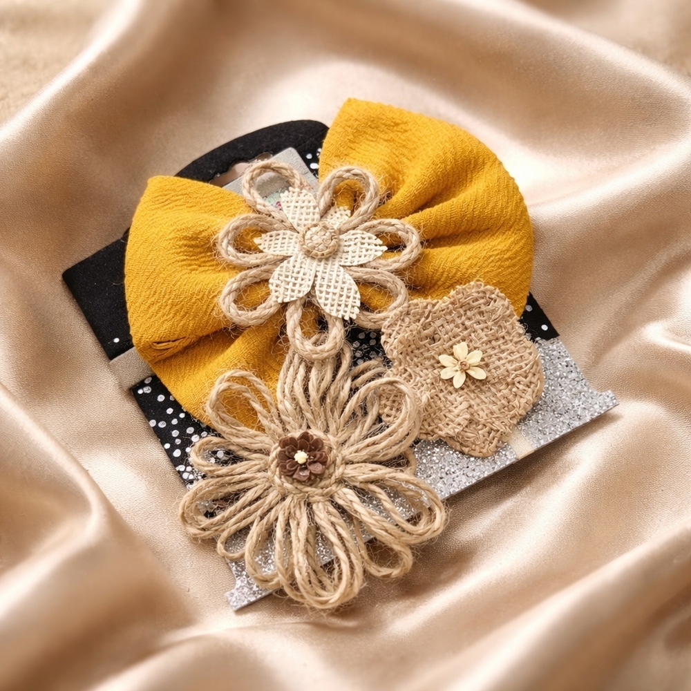 New Handcrafted Hair Clips Accessories Girls Set